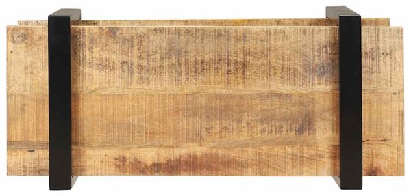 TV stolek 90 x 40 x 40 cm hrubé mangovníkové dřevo 320493