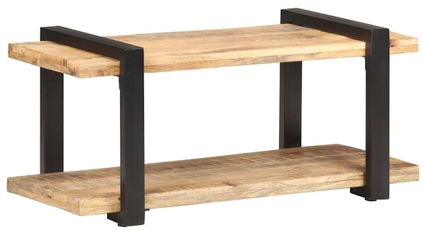 TV stolek 90 x 40 x 40 cm hrubé mangovníkové dřevo 320493