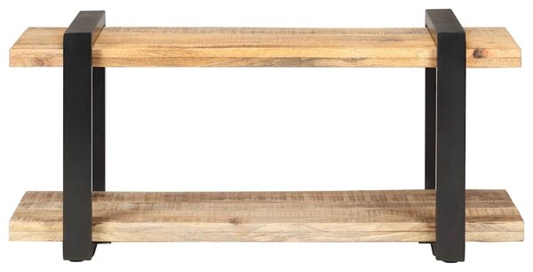 TV stolek 90 x 40 x 40 cm hrubé mangovníkové dřevo 320493