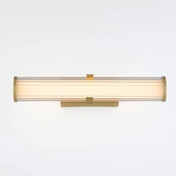 Skleněné nástěnné LED světlo Nova Luce Hedula 42,5 cm