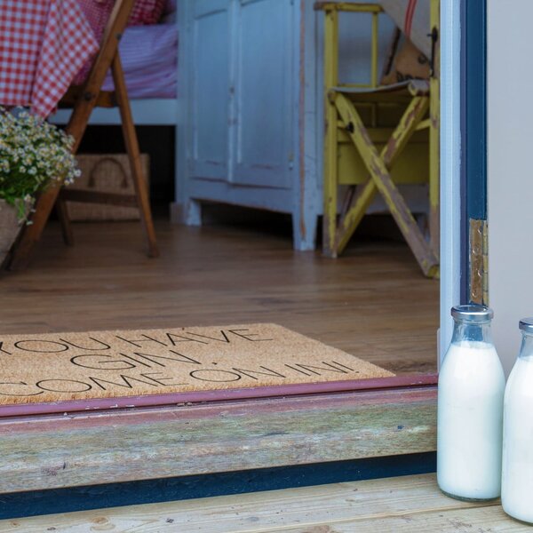 Rohožka z kokosového vlákna 40x60 cm If You Have Gin – Artsy Doormats