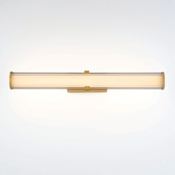 Skleněné nástěnné LED světlo Nova Luce Hedula 63 cm
