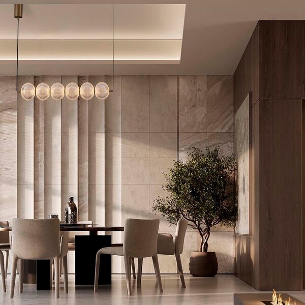 Závěsné LED světlo Nova Luce Klelia 85 cm