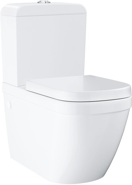 Grohe Euro Ceramic wc kompaktor + pomalu klesající prkénko bílá 39462000