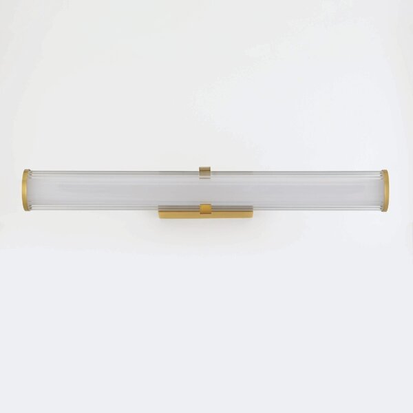Skleněné nástěnné LED světlo Nova Luce Hedula 63 cm