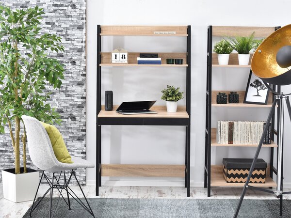 PC stolek Boge B (dub + černá). Akce -15%