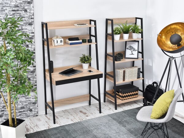 PC stolek Boge B (dub + černá). Akce -15%