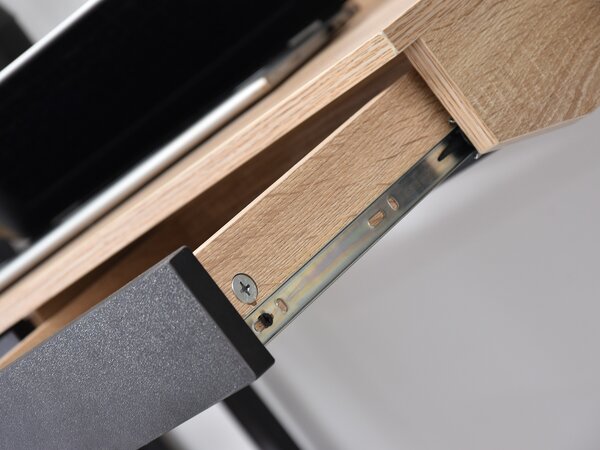 PC stolek Boge B (dub + černá). Akce -15%