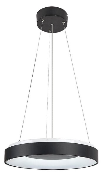 72001 LED Stmívatelný lustr na lanku LED/38W/230V 3000-6500K černá + dálkové ovládání