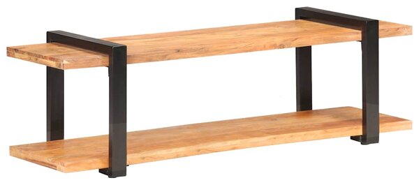 TV stolek 130 x 40 x 40 cm masivní akáciové dřevo 320496