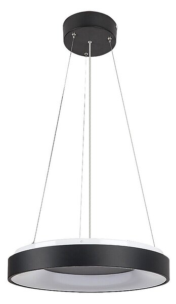 72001 LED Stmívatelný lustr na lanku LED/38W/230V 3000-6500K černá + dálkové ovládání
