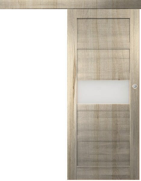 Posuvné interiérové dveře na stěnu vasco doors BRAGA model A Průchozí rozměr: 70 x 197 cm