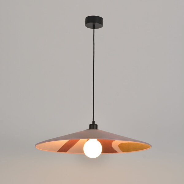 Závěsná svítidlo MARKET SET, Sonia Laudet, stmívatelné, Pudrová, Obývací pokoj, Tkanina / Textil, Design