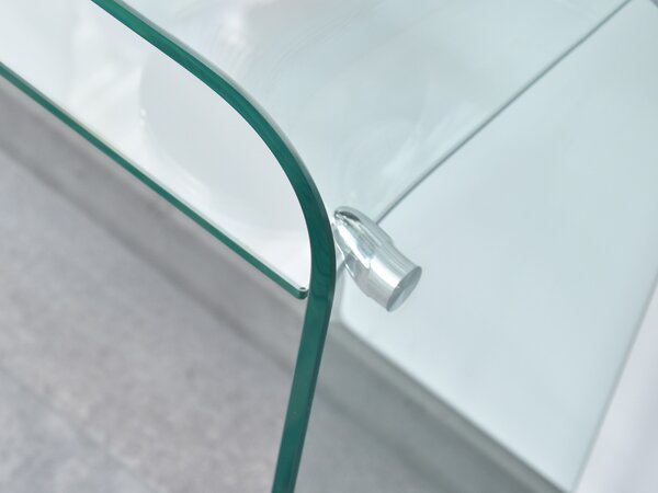 Konzolový stolek Crystal (transparentní). Akce -19%