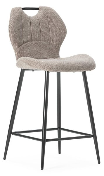 Světle hnědé barové židle v sadě 2 ks (výška sedáku 65 cm) Muli – Marckeric
