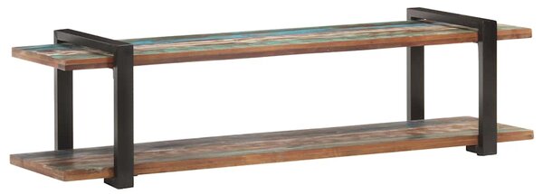 TV stolek 160 x 40 x 40 cm masivní recyklované dřevo 320498