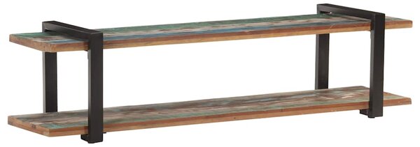 TV stolek 160 x 40 x 40 cm masivní recyklované dřevo 320498