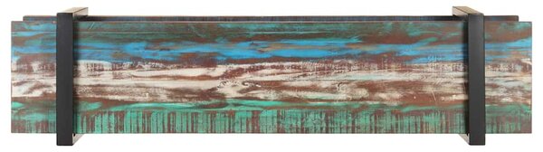 TV stolek 160 x 40 x 40 cm masivní recyklované dřevo 320498