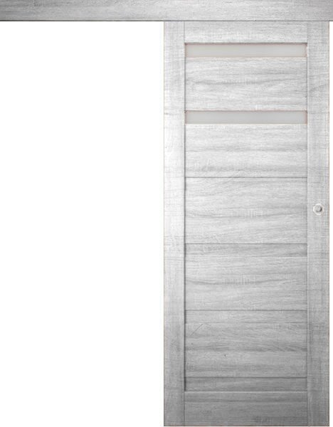 Posuvné interiérové dveře na stěnu vasco doors EVORA model 2 Průchozí rozměr: 70 x 197 cm