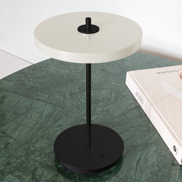 Stolní lampa UMAGE, Asteria Move, stmívatelné, Černá, Obývací pokoj, Kov, Design