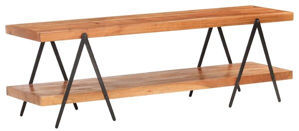 TV stolek 160 x 40 x 50 cm masivní akáciové dřevo 320500