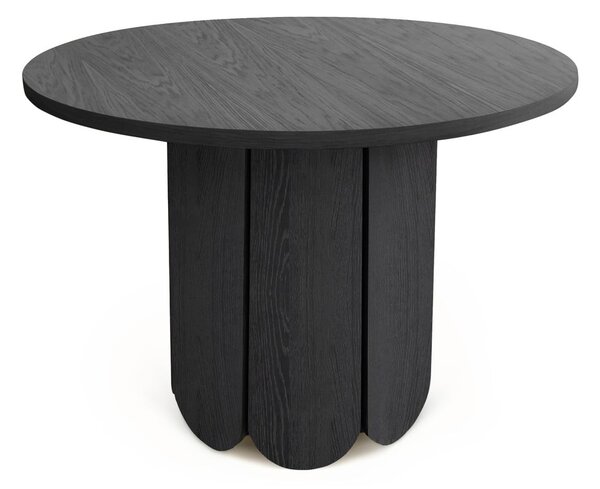 Kulatý jídelní stůl v dekoru dubu ø 98 cm Soft – Woodman