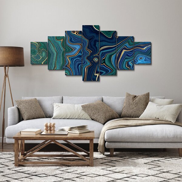 Obraz - Achátový mramor (210x100 cm)