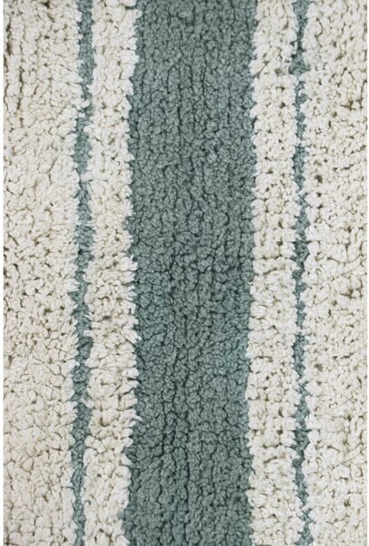 Modro-krémový pratelný ručně tkaný bavlněný koberec 140x200 cm Gastro Vintage Blue – Lorena Canals