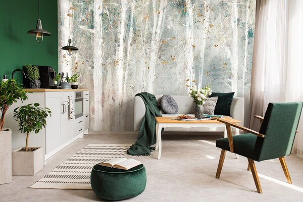 Fototapety vliesové: Forest - 368x254 cm
