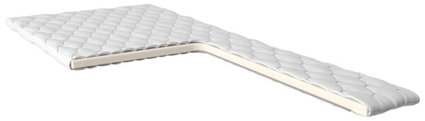 DELIFE Topper pro postel Dream 120x200 bílá PU pěna