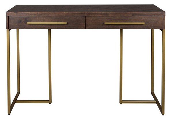 Konzolový stolek v dekoru akácie v tmavě přírodní barvě 45x120 cm Class – Dutchbone