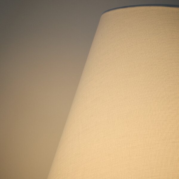Kave Home Bronzová kovová stojací lampa Navat 153 cm