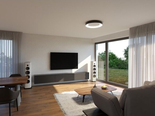 LED2 - LED Stmívatelné stropní svítidlo BELLA LED/80W/230V 3000K/4000K černá