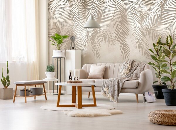 Fototapeta vliesová: Palm Leaves - 416x254 cm