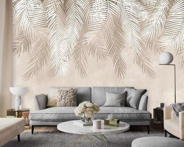 Fototapeta vliesová: Palm Leaves - 416x254 cm