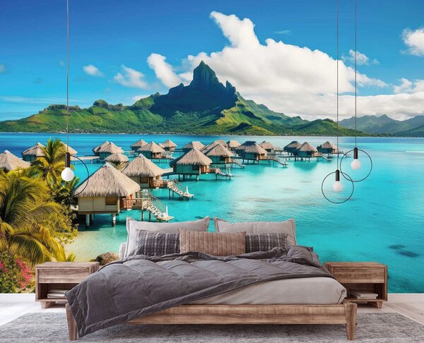 Fototapeta vliesová: Paradise Island - 208x146 cm