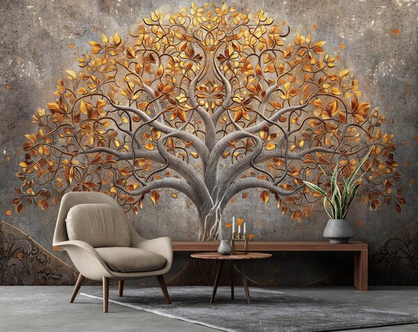 Fototapeta vliesová: Abstract Tree Art - 104x152,5 cm