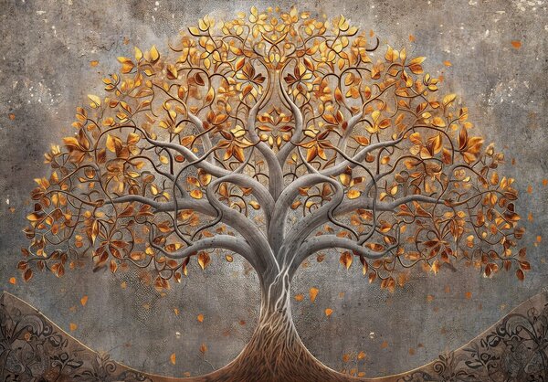 Fototapeta vliesová: Abstract Tree Art - 104x152,5 cm