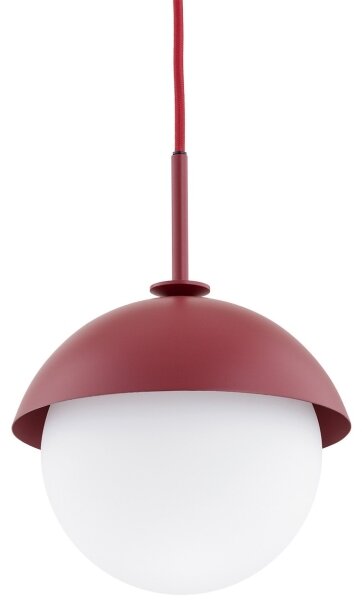 Argon 8296 - Lustr na lanku CAPPELLO 1xE27/15W/230V červená