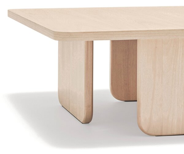 Teulat Dřevěný konferenční stolek Arq 100 x 100 cm