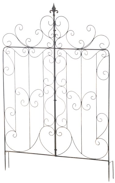 Mřížka na popínavé rostliny Mandevilla ~ 133 x 99 cm Barva Bronzová