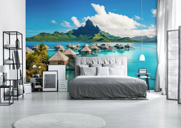 Fototapeta vliesová: Paradise Island - 208x146 cm