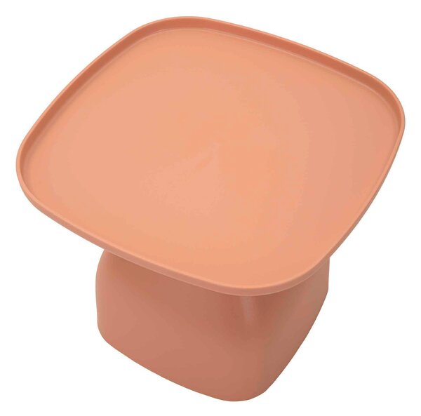 KONFERENČNÍ STOLEK, růžová, plast, 48/48/38 cm - Online Only konferenční stolky, Online Only