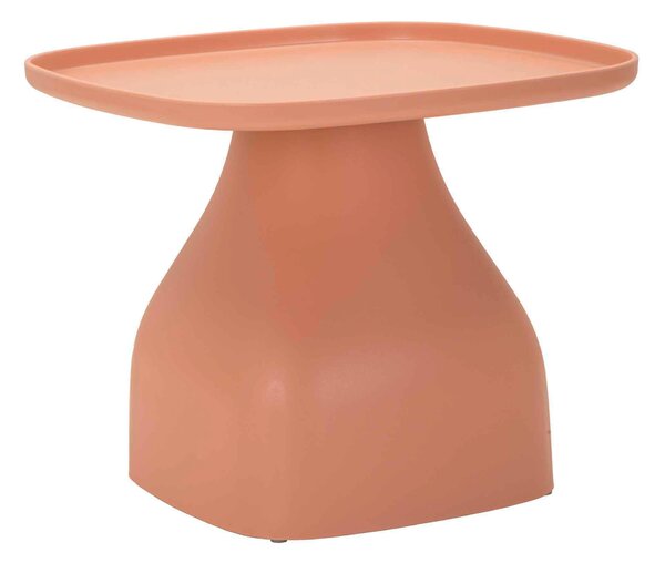 KONFERENČNÍ STOLEK, růžová, plast, 48/48/38 cm - Online Only konferenční stolky, Online Only
