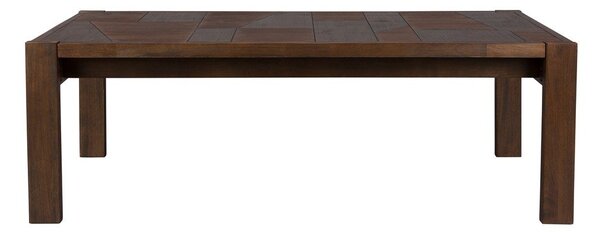 Konferenční stolek z masivního dřeva v tmavě přírodní barvě 60x120 cm Bruneau – Dutchbone