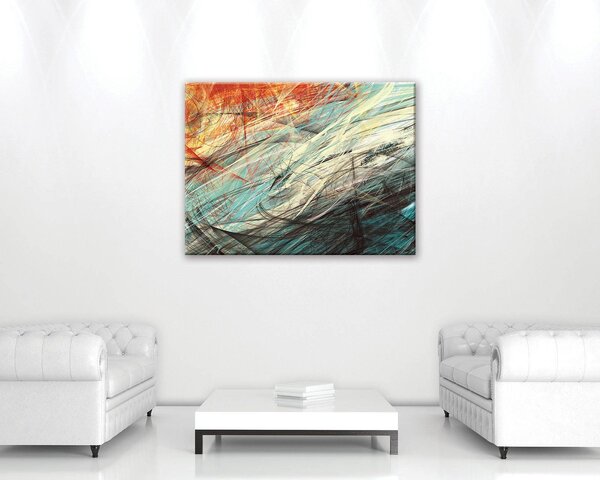 Obraz na plátně: Moderní abstrakce (1) - 80x60 cm