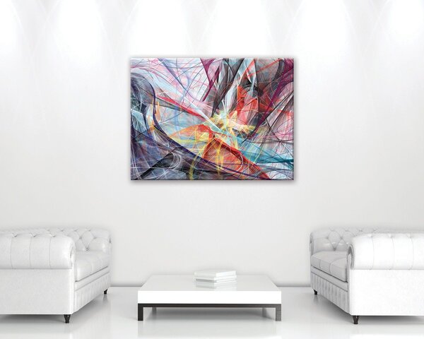 Obraz na plátně: Moderní abstrakce (2) - 80x60 cm
