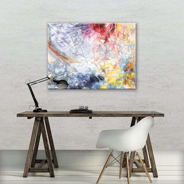 Obraz na plátně: Moderní abstrakce (3) - 80x60 cm