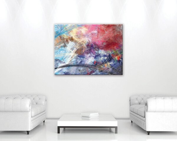 Obraz na plátně: Moderní abstrakce (4) - 80x60 cm