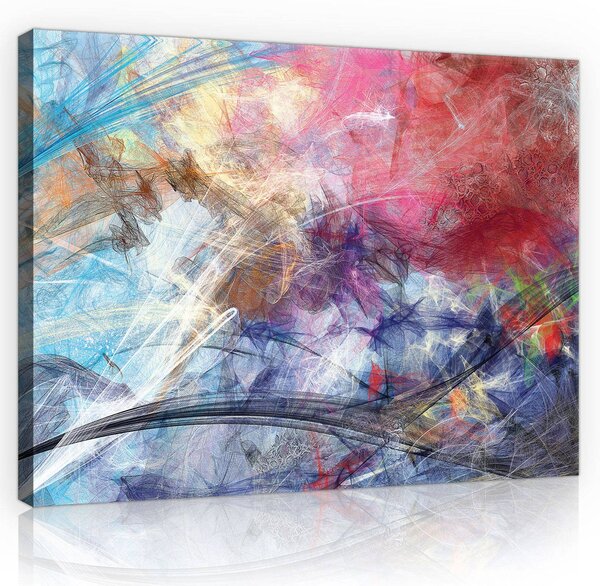 Obraz na plátně: Moderní abstrakce (4) - 80x60 cm